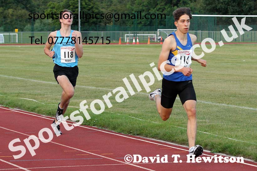 BMC 800 metes, Chester le Street, August 9th. Photo: David T. Hewitson/Sports for All Pics